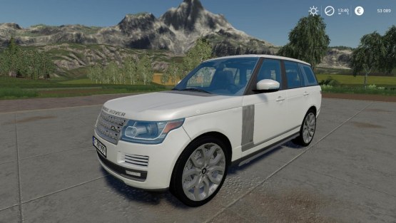 Мод «Range Rover Vogue 2014» для Farming Simulator 2019