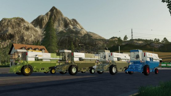 Мод «Fortschritt E516 Harvester Pack» для Farming Simulator 2019