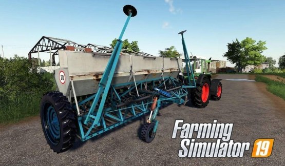 Мод сеялка «СЗТ-5.4» для Farming Simulator 2019