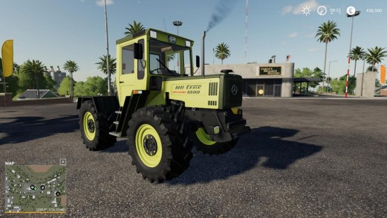 Мод «MB Trac 1000 Intercooler» для Farming Simulator 2019