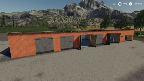 Мод «Polski Garage Placeable» для Farming Simulator 2019