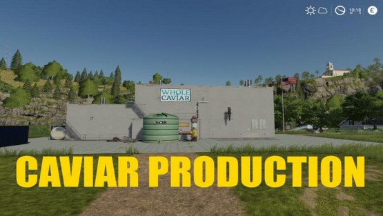 Мод «Производство икры - Caviar Production» для FS 2019