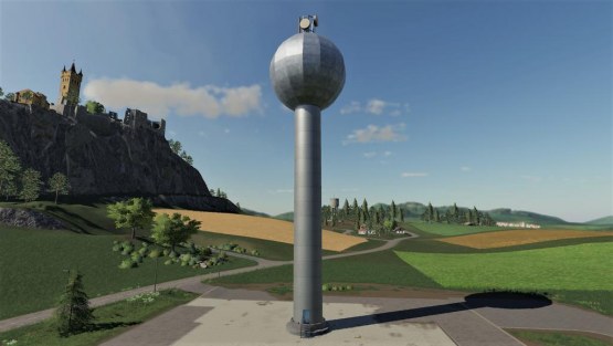 Мод «Hungarian Placeable Watertower» для Farming Simulator 2019