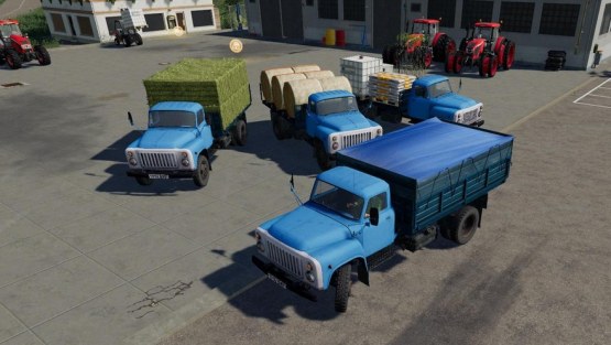 Мод грузовик «ГАЗ-53» для Farming Simulator 2019