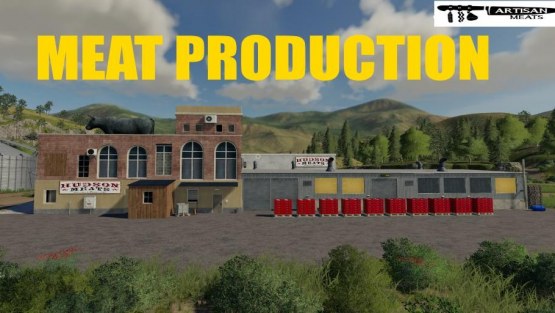Мод «Производство мяса - Meat Production» для Farming Simulator 2019