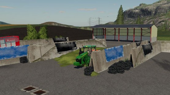 Мод «Bunker Silo MA7» для Farming Simulator 2019