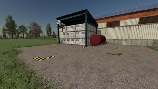 Мод «Palett Storage Pack» для Farming Simulator 2019