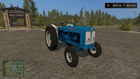 Мод «Fordson Super Major» для Farming Simulator 2017