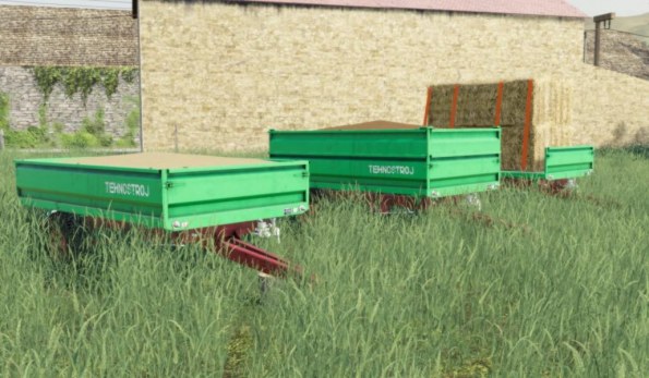 Мод прицеп «Tehnostroj 3/5T» для Farming Simulator 2019