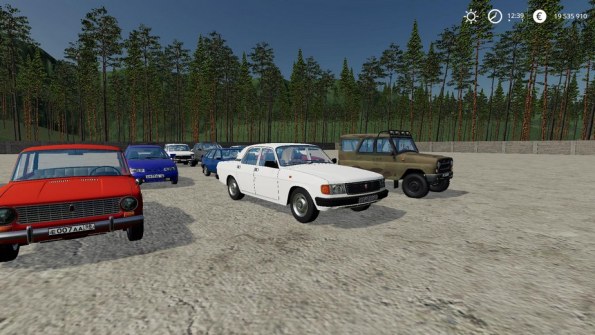 Мод «Пак Российских / Советских автомобилей» для Farming Simulator 2019