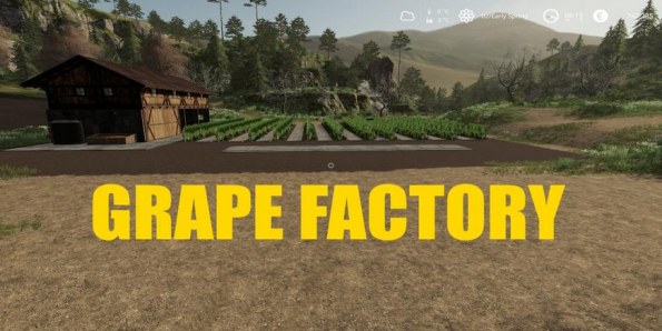 Мод «Grape Factory» для Farming Simulator 2019