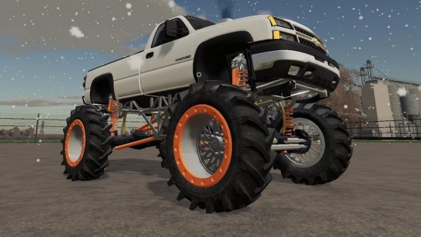 Мод «Mega 06 Chevy 2500HD Edit» для Farming Simulator 2019