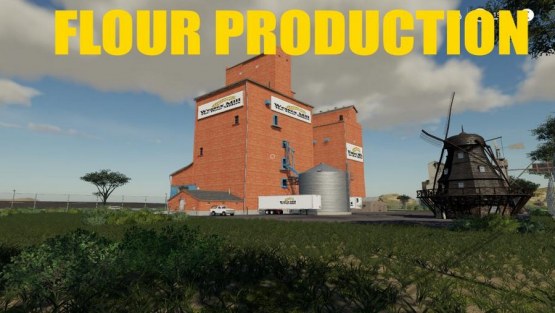 Мод «Flour Production» для Farming Simulator 2019