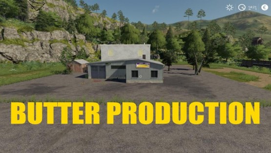 Мод «Butter Production» для Farming Simulator 2019