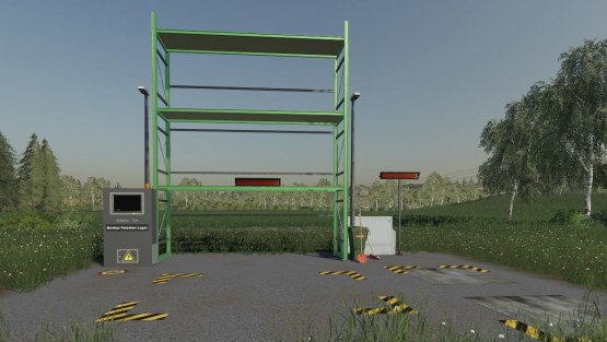 Мод «SystemTec Pallet Storage» для Farming Simulator 2019