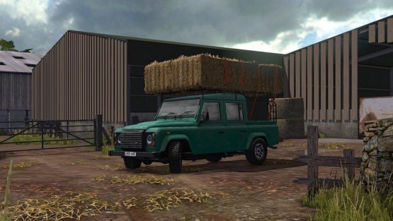 Мод «Land Rover Defender 110» для Farming Simulator 2017