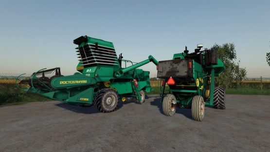 Мод комбайн «СК-5 Нива» для Farming Simulator 2019