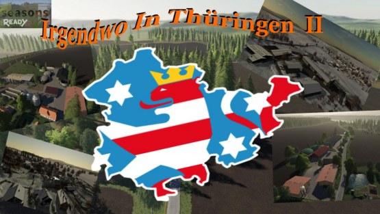 Карта «Irgendwo in Thuringen 2» для Farming Simulator 2019