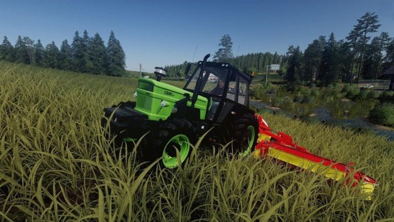 Мод «FIAT 1300DT Mustang Edition» для Farming Simulator 2019