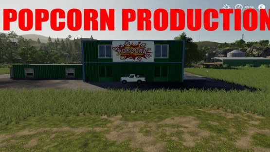 Мод «Popcorn Prodaction» для Farming Simulator 2019