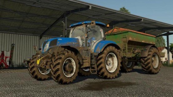 Мод «New Holland T6 + T7 200 Series» для Farming Simulator 2019