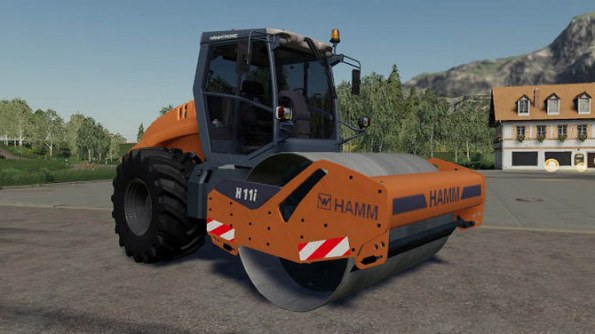 Мод каток «Hamm H11i» для Farming Simulator 2019