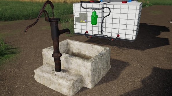 Мод «Vintage water pump» для Фарминг Симулятор 2019