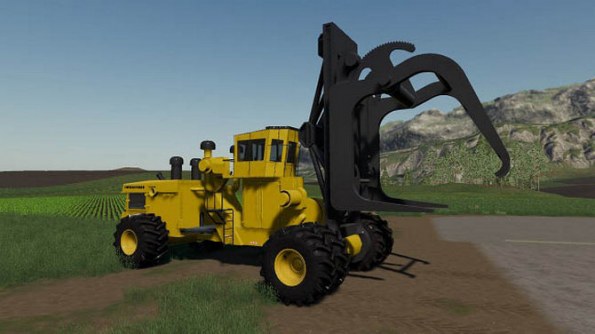 Мод «Letourneau Log Loader» для Farming Simulator 2019