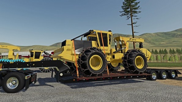 Мод «Tigercat 630D Skidder» для Farming Simulator 2019
