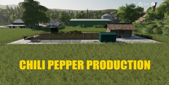 Мод «Chili Pepper Garden» для Farming Simulator 2019