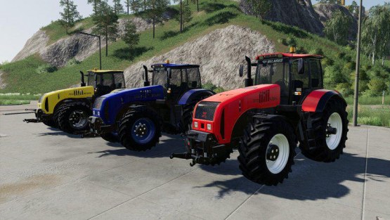 Мод трактор «Беларус 3522» для Farming Simulator 2019