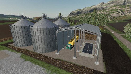 Мод «Large Silo Facility» для Farming Simulator 2019