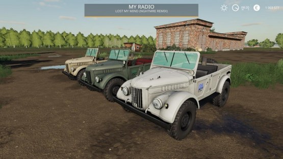 Мод «ГАЗ-69» для Farming Simulator 2019