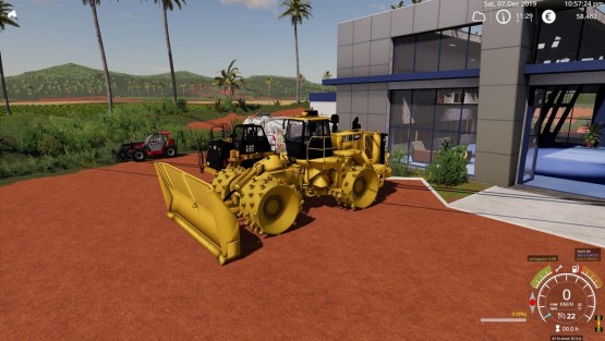 Мод «Caterpillar 836K» для Farming Simulator 2019