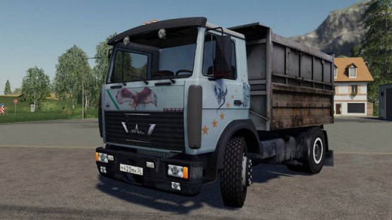 Мод «МАЗ 5551» для Farming Simulator 2019