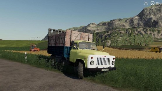 Мод грузовик «ГАЗ 53» для игры Farming Simulator 2019