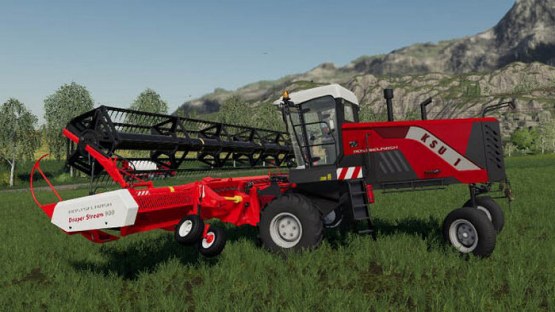 Мод косилка «КСУ-1» для Farming Simulator 2019