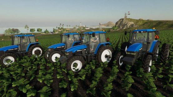 Мод «New Holland TM/60 Series U.S.» для Farming Simulator 2019