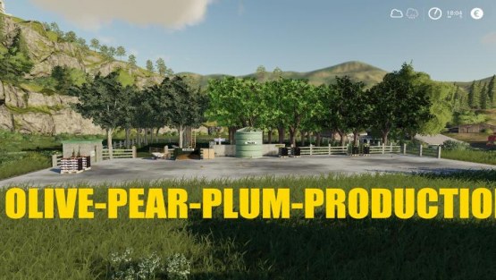 Мод «Olive Production» для Farming Simulator 2019