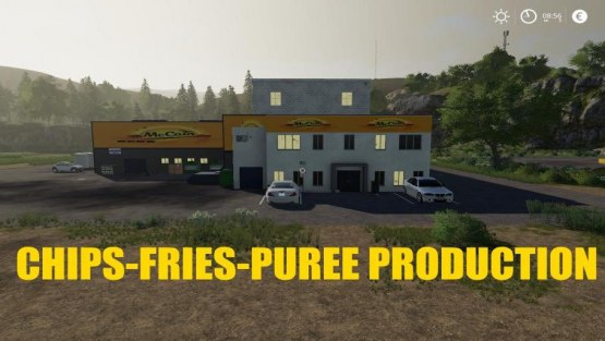 Мод «Chips Production» для Farming Simulator 2019