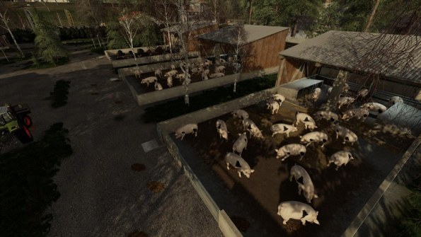 Мод «Outdoor Piglet Husbandry» для Farming Simulator 2019