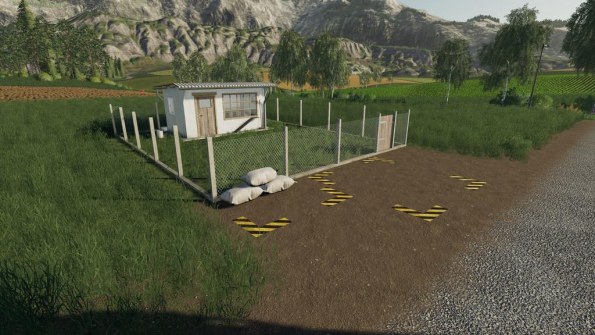 Мод курятник «German Chicken Coop» для Farming Simulator 2019