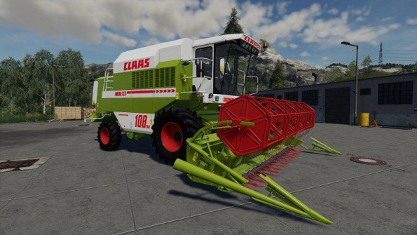Мод «Claas Dominator 108sl Maxi Special» для Farming Simulator 2019