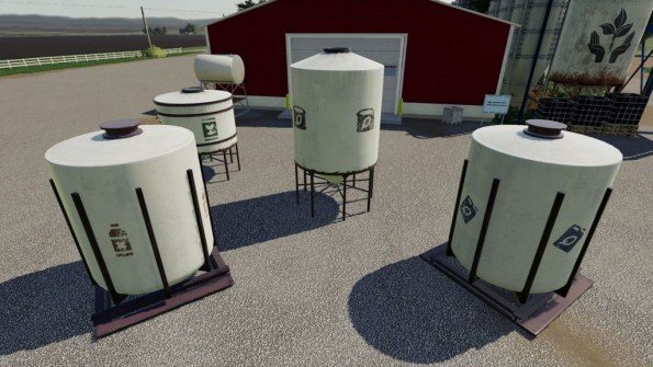 Мод «Placeable Refill Tanks» для Farming Simulator 2019