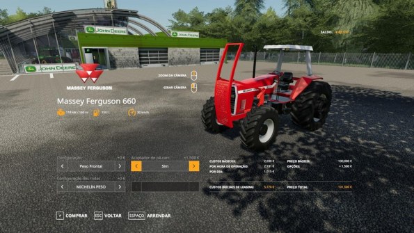 Мод «Massey Fergusson 660 Pack» для Farming Simulator 2019