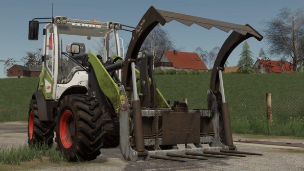 Мод «Fliegl Frontloader Tools» для Farming Simulator 2019