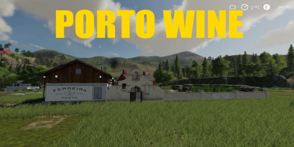 Мод винокурня «Porto Wine» для Farming Simulator 2019
