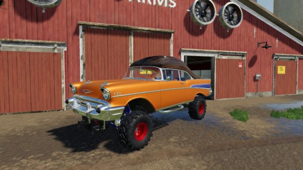 Мод «1957 Chevy Mullet» для Farming Simulator 2019