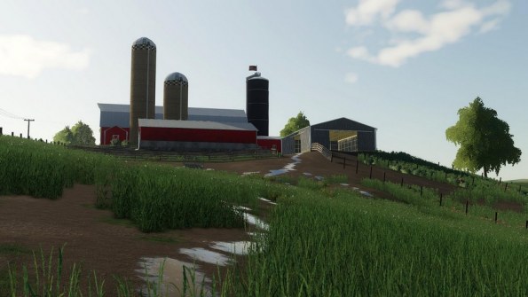 Карта «Westby Wisconsin Revised» для Farming Simulator 2019