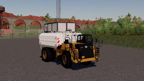 Мод «Caterpillar 773G Water Tanker» для Farming Simulator 2019